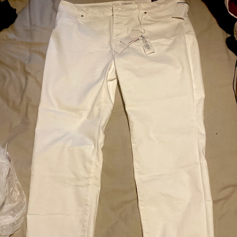 Workshop Republic, new with tags, white, no rips